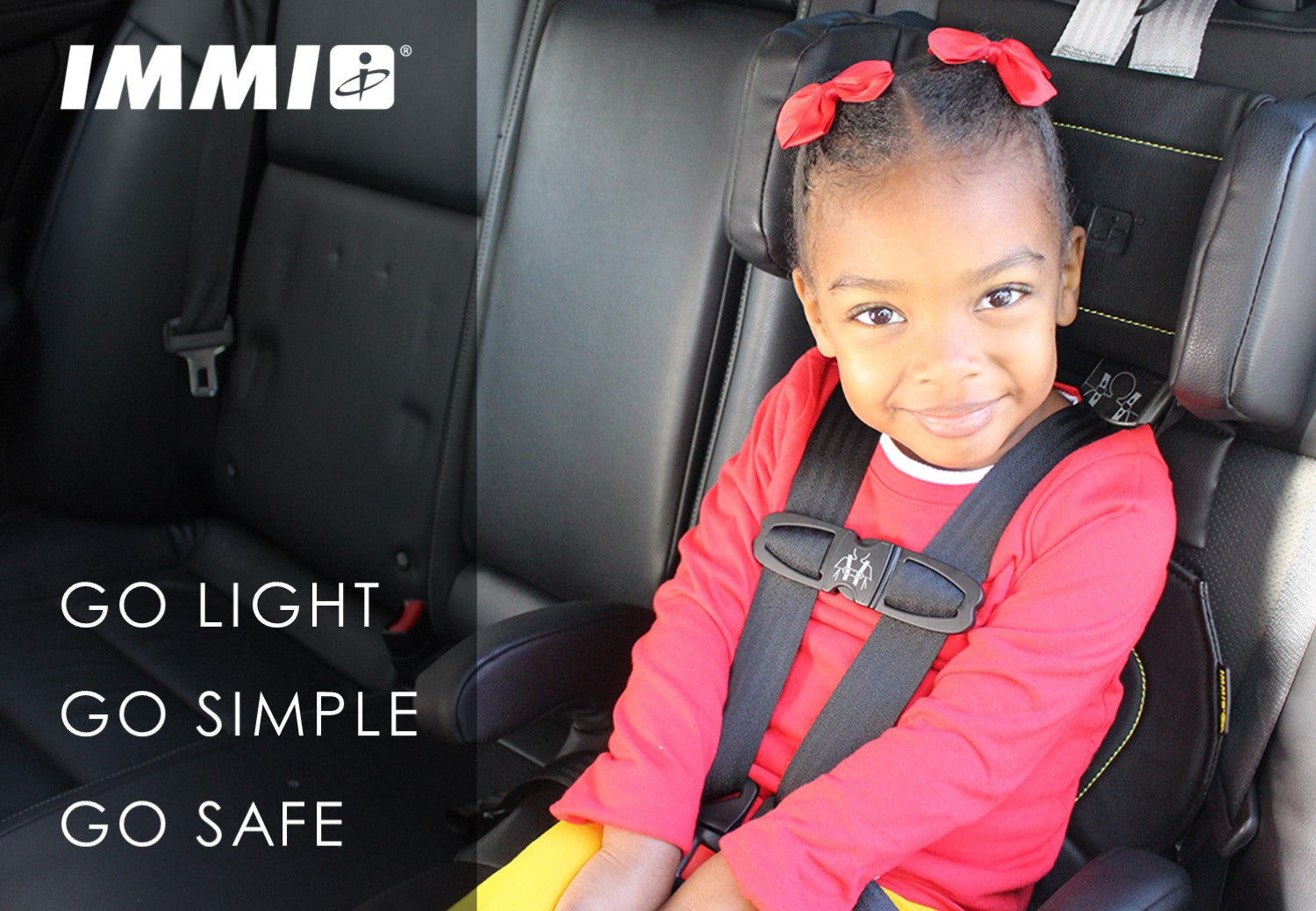 USA IMMI GO (UBER SEAT) PORTABLE CAR SEAT (AGE 9MO-12YO)